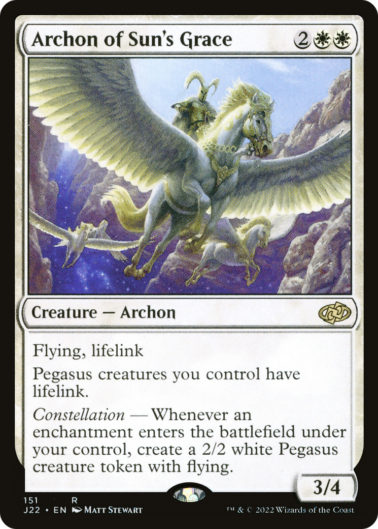 Archon of Sun's Grace (J22-151)  - Jumpstart 2022