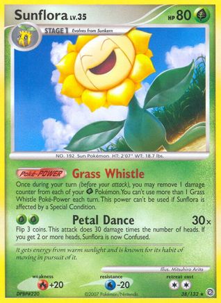 Sunflora 038  Secret Wonders - Rare