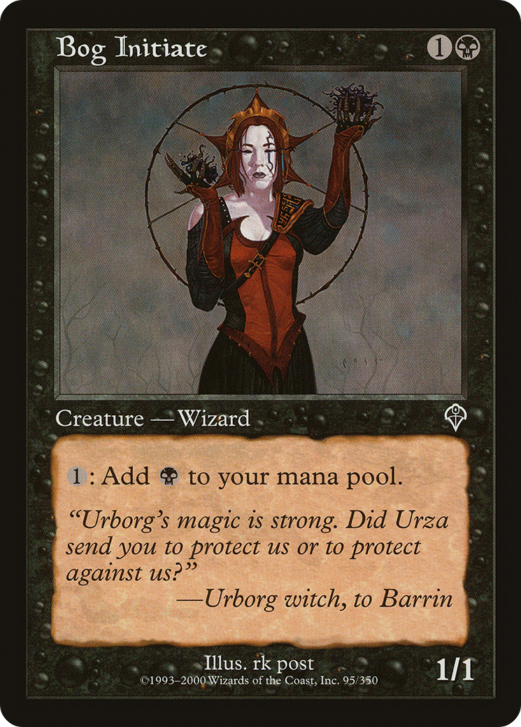 Bog Initiate (INV-095)  Foil - Invasion
