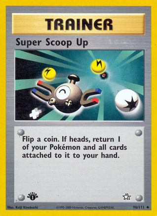 Super Scoop Up 098/111  - Unlimited Neo Genesis - Uncommon