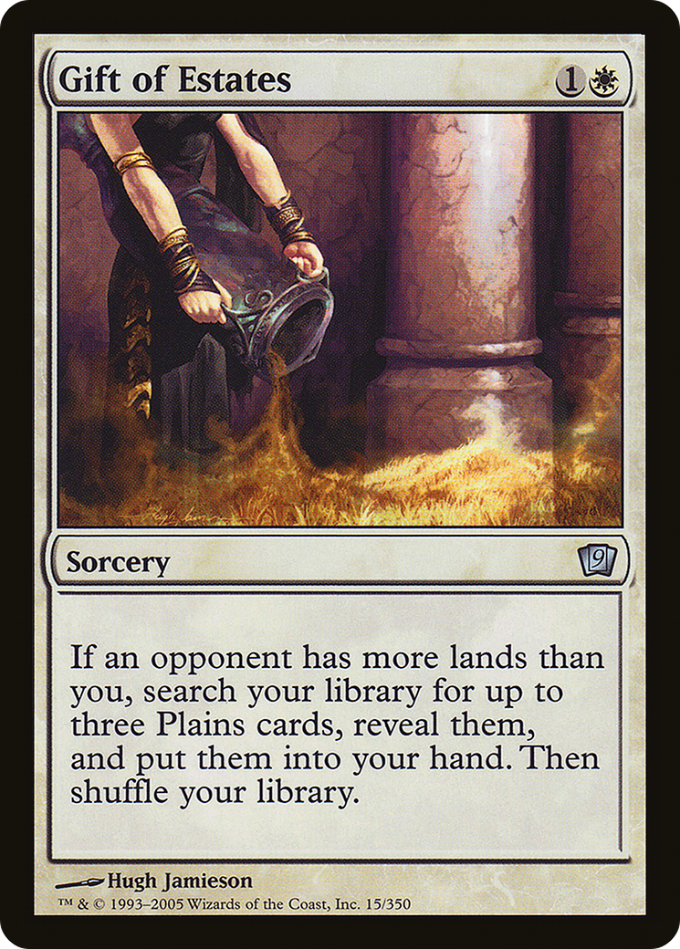 Gift of Estates (9ED-15★) - Ninth Edition Foil