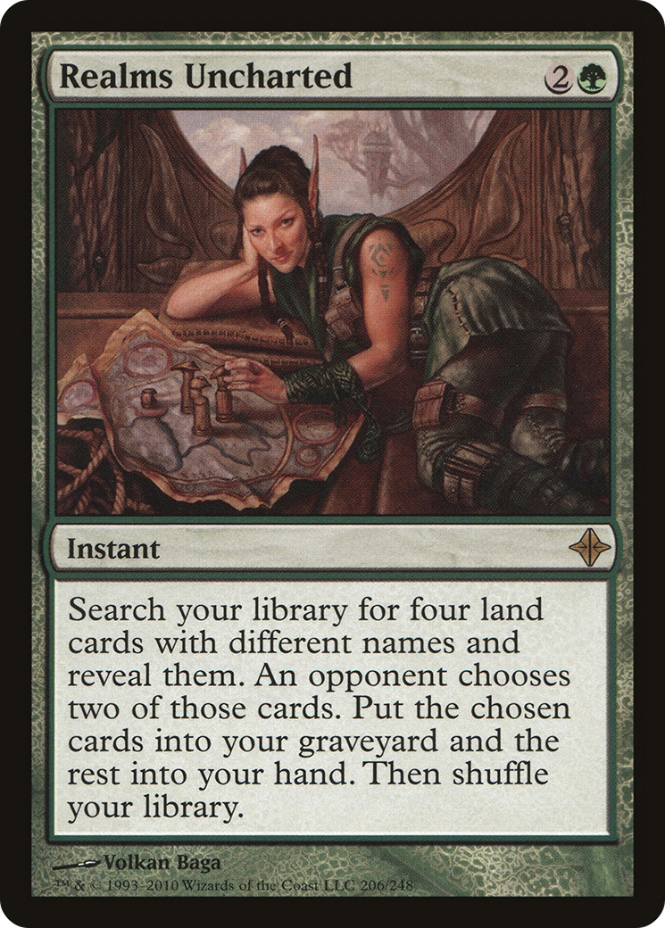 Realms Uncharted (ROE-206)  Foil - Rise of the Eldrazi