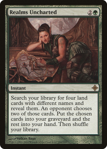 Realms Uncharted (ROE-206)  Foil - Rise of the Eldrazi