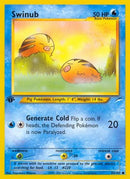 Swinub 084/105  - 1st Edition Neo Destiny - Common