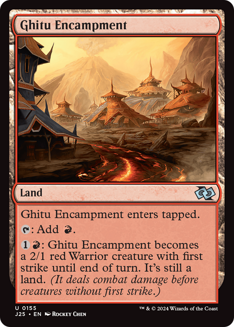 Ghitu Encampment (J25-155)  - Foundations Jumpstart
