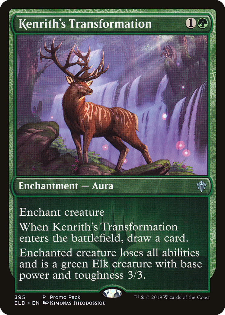 Kenrith's Transformation (PPELD-395)  Foil - Throne of Eldraine