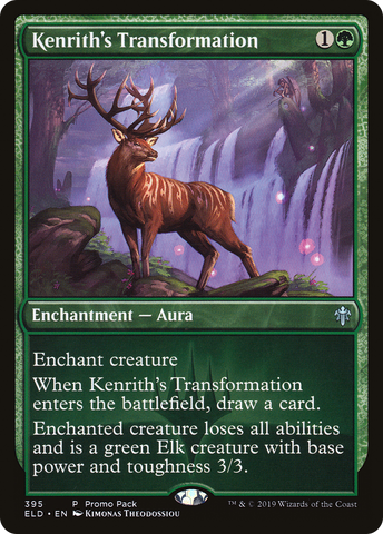 Kenrith's Transformation (PPELD-395)  Foil - Throne of Eldraine