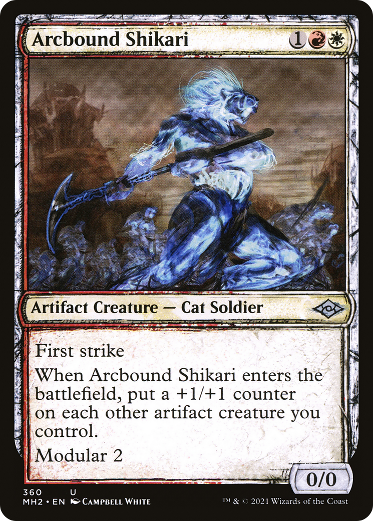 Arcbound Shikari (Showcase) (MH2-360)  - Modern Horizons 2: (Showcase)