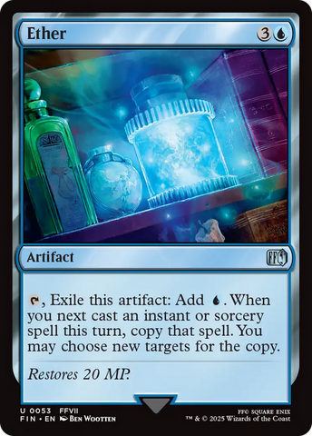 Ether (FIN-053)  Foil - FINAL FANTASY