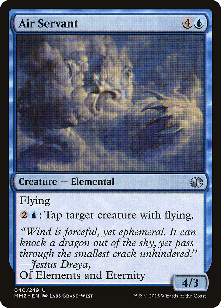 Air Servant (MM2-040)  Foil - Modern Masters 2015
