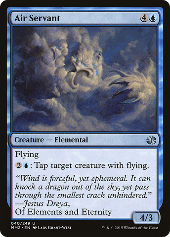 Air Servant (MM2-040)  Foil - Modern Masters 2015