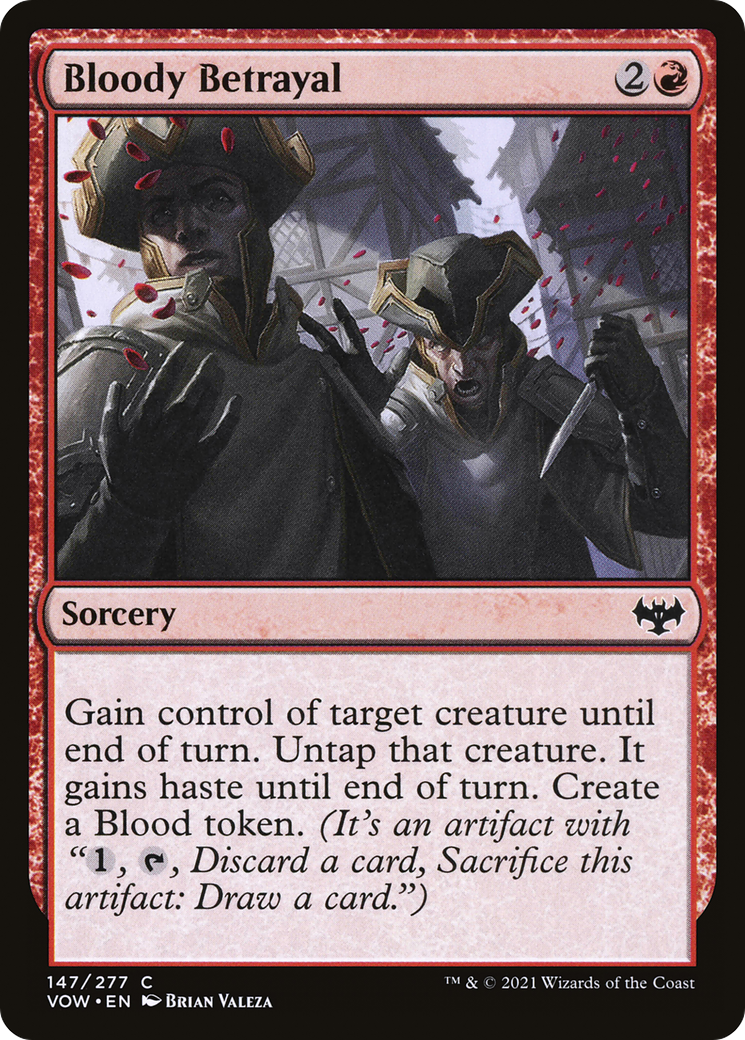 Bloody Betrayal (VOW-147)  - Innistrad: Crimson Vow