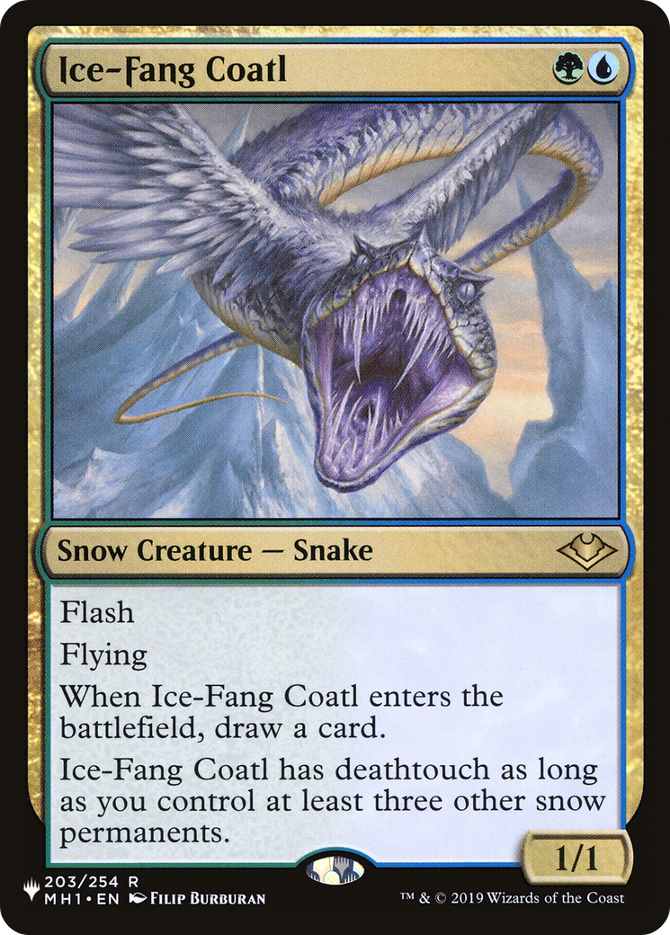 Ice-Fang Coatl (LIST-203/254)  - The List