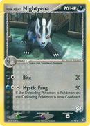 Team Aqua's Mightyena 015/95  Team Magma vs Team Aqua - Rare