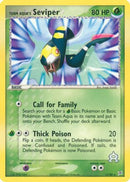 Team Aqua's Seviper 017  Team Magma vs Team Aqua - Rare