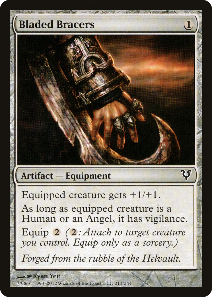 Bladed Bracers (AVR-213)  - Avacyn Restored