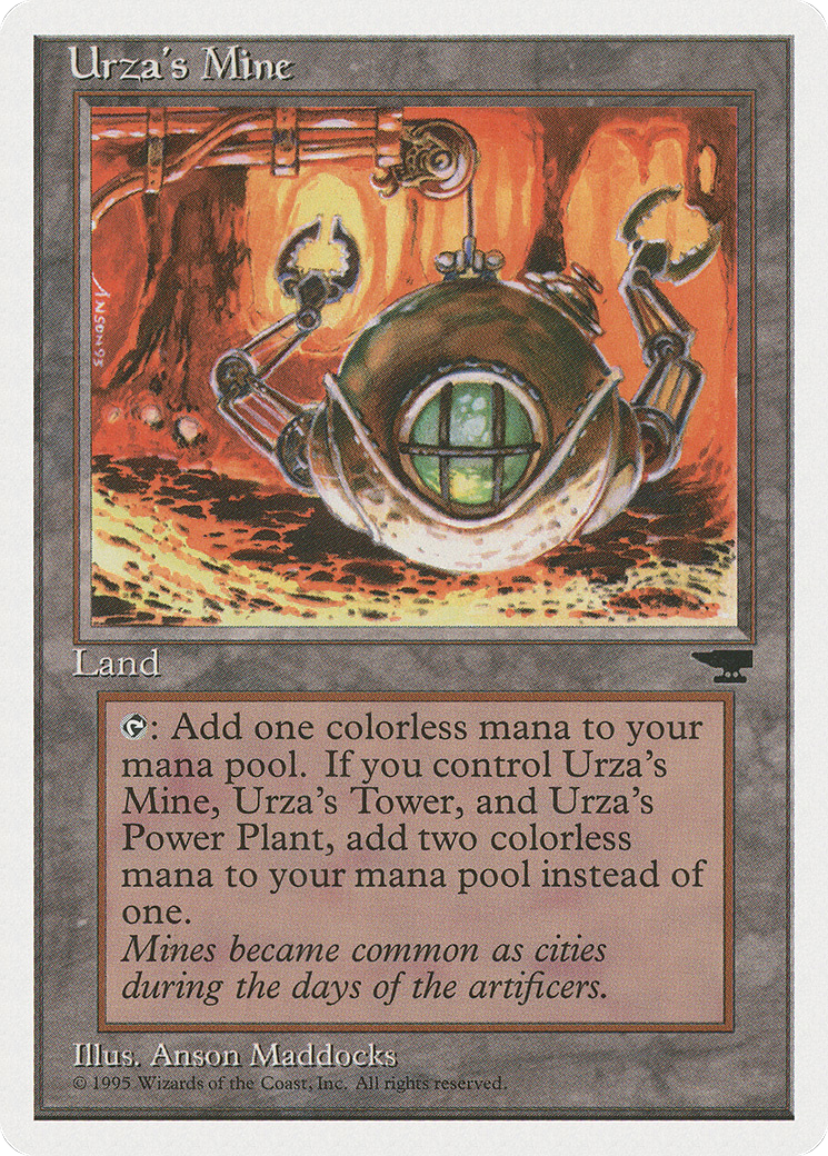 Urza's Mine (Clawed Sphere) (CHR-)  - Chronicles