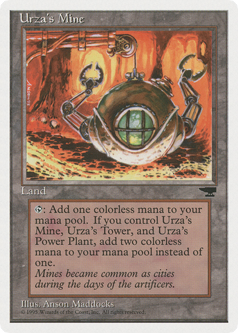 Urza's Mine (Clawed Sphere) (CHR-)  - Chronicles