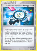 Team Galactic's Invention G-101 Energy Gain 116/127  - Reverse Holofoil Platinum - Uncommon
