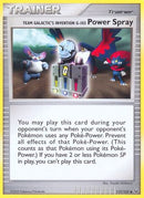 Team Galactic's Invention G-103 Power Spray 117/127  - Reverse Holofoil Platinum - Uncommon