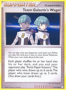 Team Galactic's Wager 115/123  - Reverse Holofoil Mysterious Treasures - Uncommon