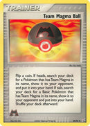 Team Magma Ball 080  - Reverse Holofoil Team Magma vs Team Aqua - Uncommon