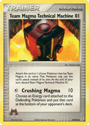 Team Magma Technical Machine 01 084  - Reverse Holofoil Team Magma vs Team Aqua - Uncommon