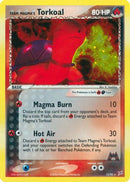 Team Magma's Torkoal 012  - Reverse Holofoil Team Magma vs Team Aqua - Holo Rare