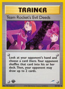 Team Rocket's Evil Deeds 103  - Unlimited Neo Destiny - Uncommon