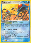 Tentacruel 045  - Reverse Holofoil Legend Maker - Uncommon