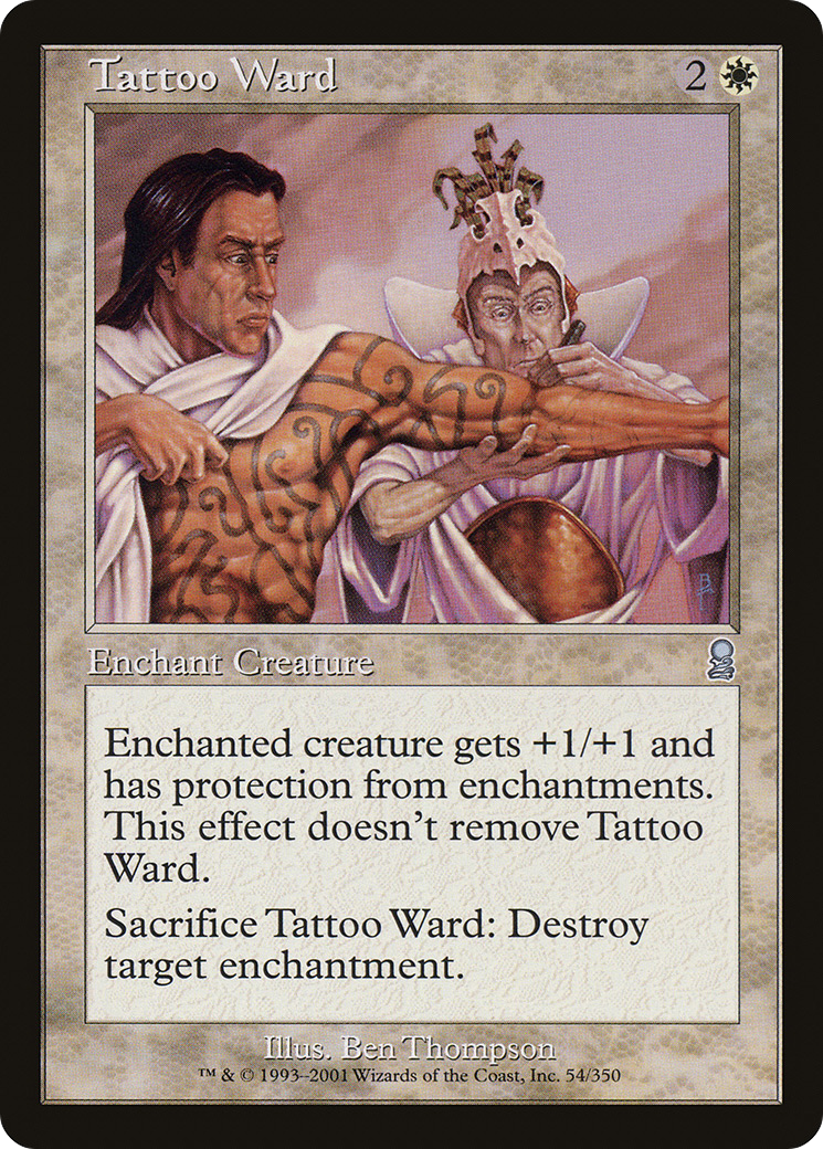 Tattoo Ward (ODY-054)  Foil - Odyssey