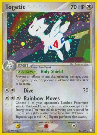 Togetic 014  - Reverse Holofoil Team Rocket Returns - Holo Rare