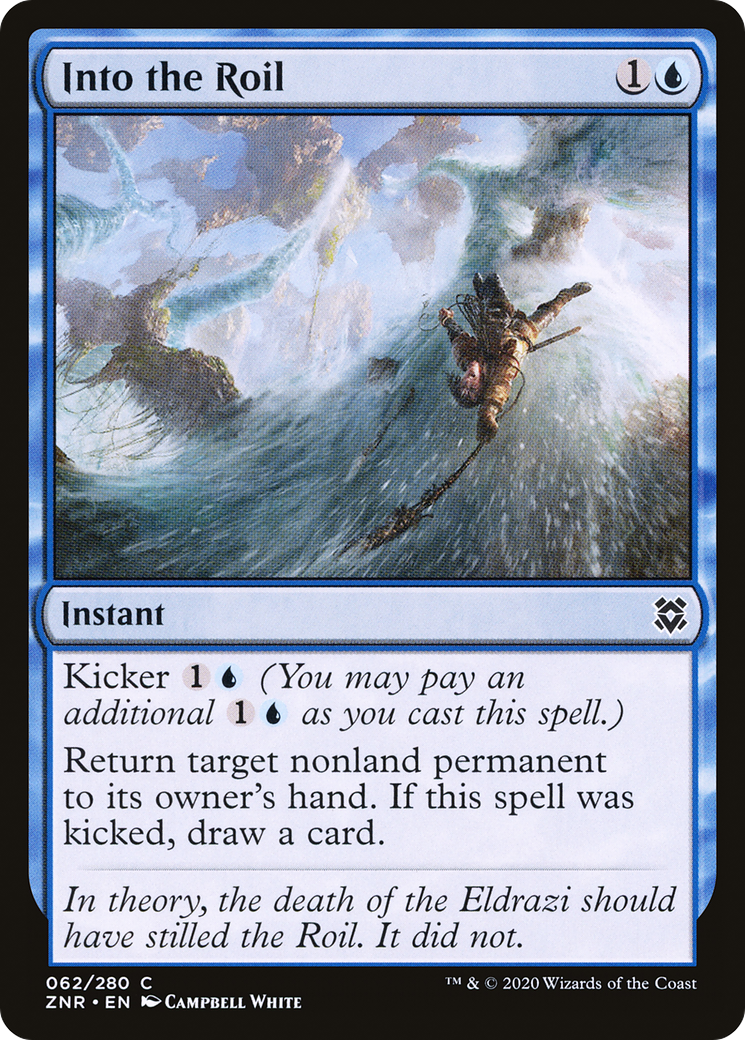 Into the Roil (ZNR-062)  Foil - Zendikar Rising