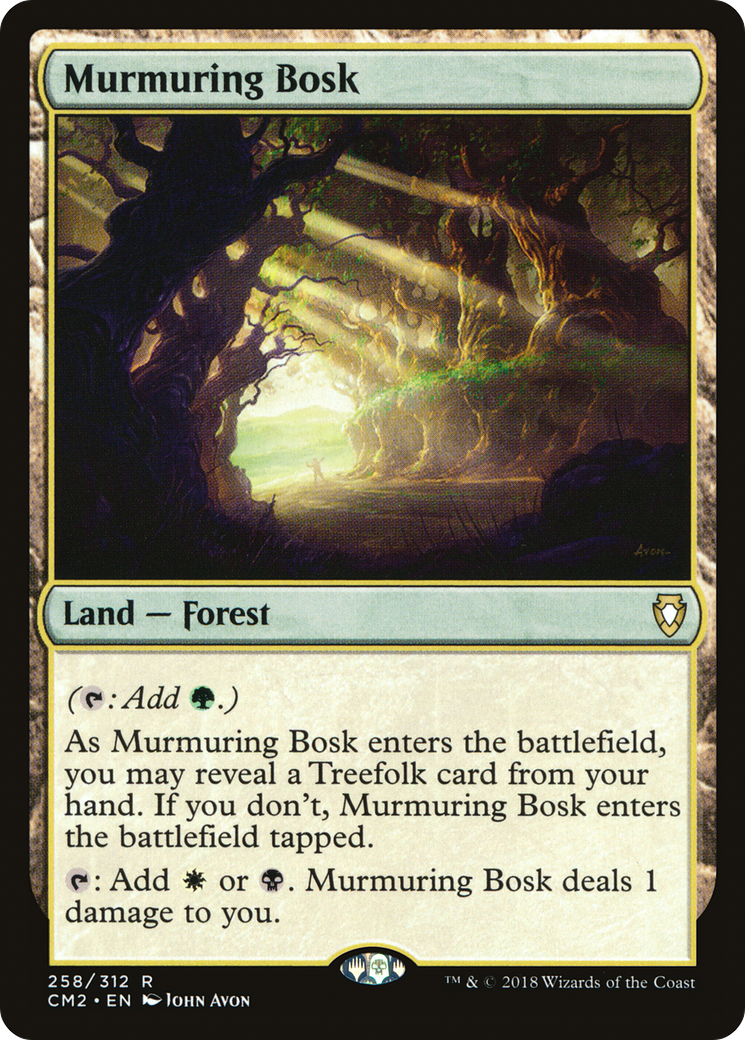 Murmuring Bosk (CM2-258)  - Commander Anthology Volume II