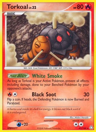 Torkoal 041  Legends Awakened - Rare