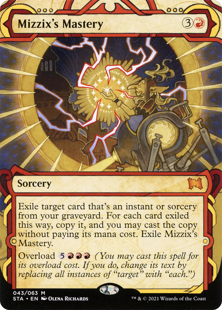 Mizzix's Mastery (STA-043)  Foil - Strixhaven Mystical Archive: (Showcase) (Borderless)