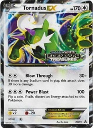 Tornadus EX BW96  - Holofoil Black and White Promos - Promo