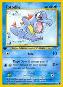 Totodile (80) 080/111  - Unlimited Neo Genesis - Common