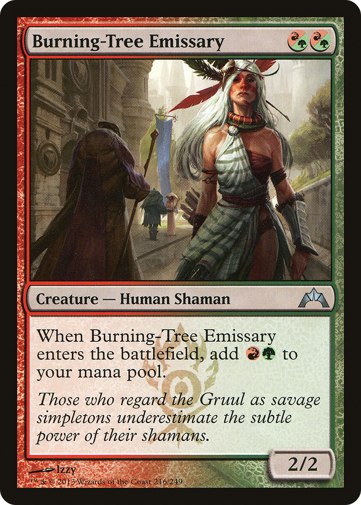 Burning-Tree Emissary (GTC-216)  - Gatecrash