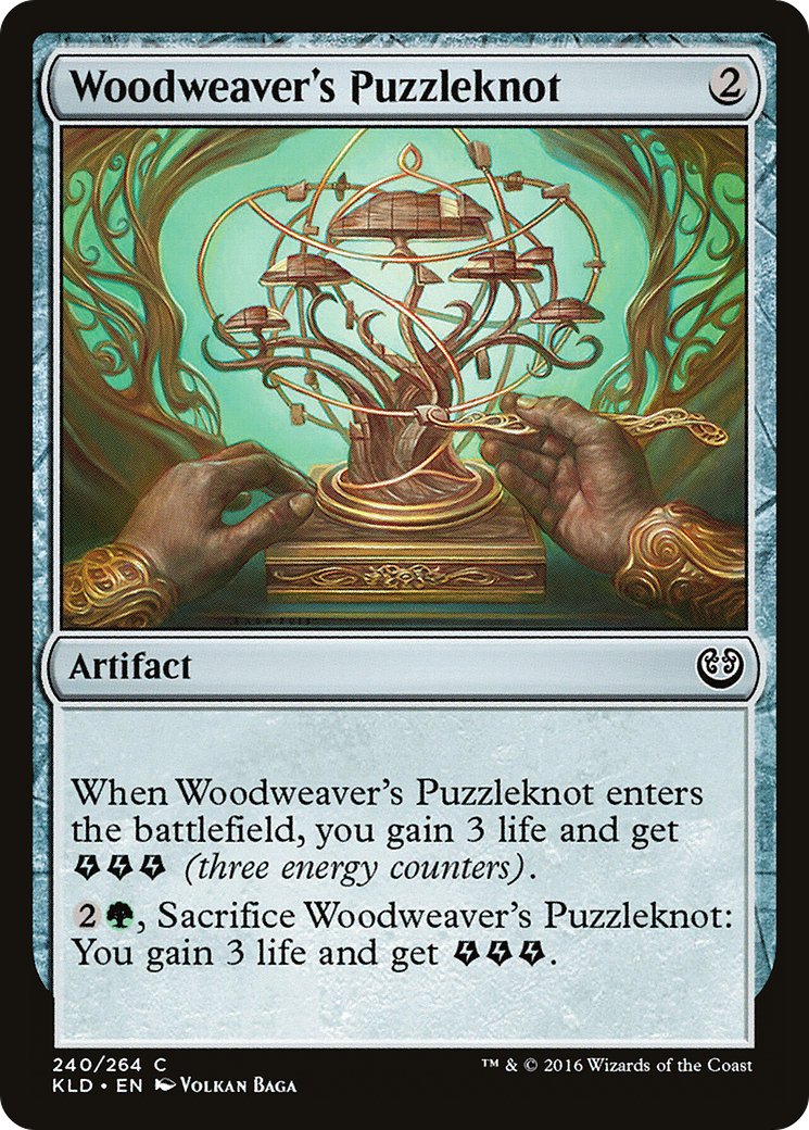 Woodweaver's Puzzleknot (KLD-240)  Foil - Kaladesh