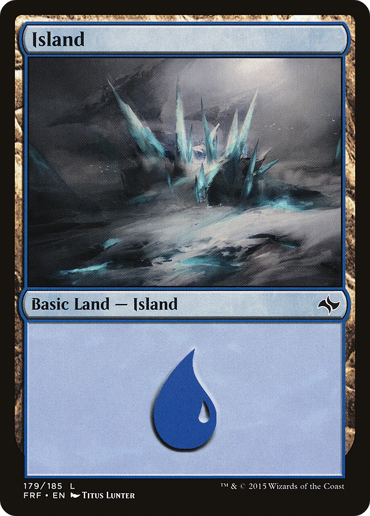Island (179) (FRF-179)  Foil - Fate Reforged