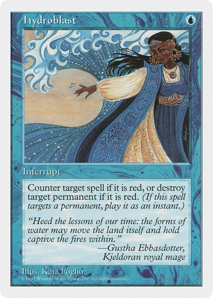 Hydroblast (5ED-)  - Fifth Edition
