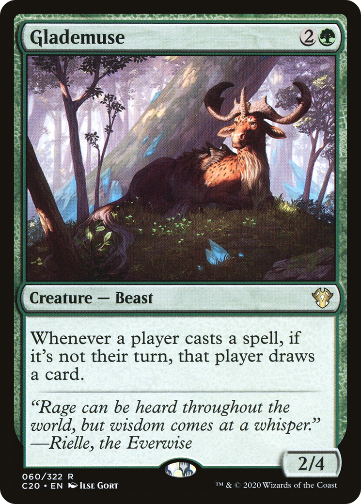 Glademuse (C20-060)  - Commander 2020