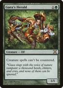 Gaea's Herald (10E-265)  Foil - Tenth Edition