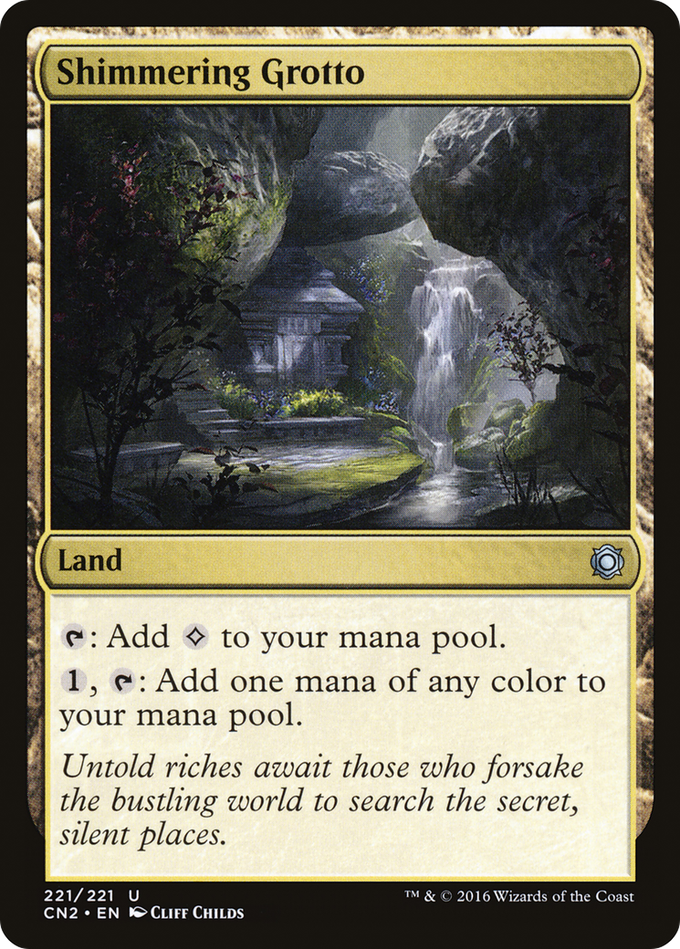 Shimmering Grotto (CN2-221)  - Conspiracy: Take the Crown