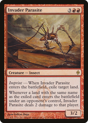 Invader Parasite (NPH-087)  Foil - New Phyrexia