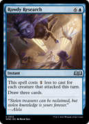 Rowdy Research (WOE-312)  - Wilds of Eldraine