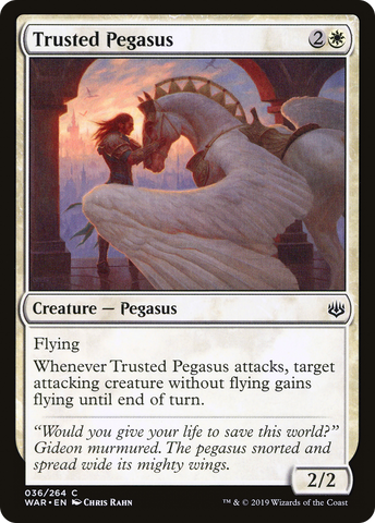 Trusted Pegasus (WAR-036)  - War of the Spark