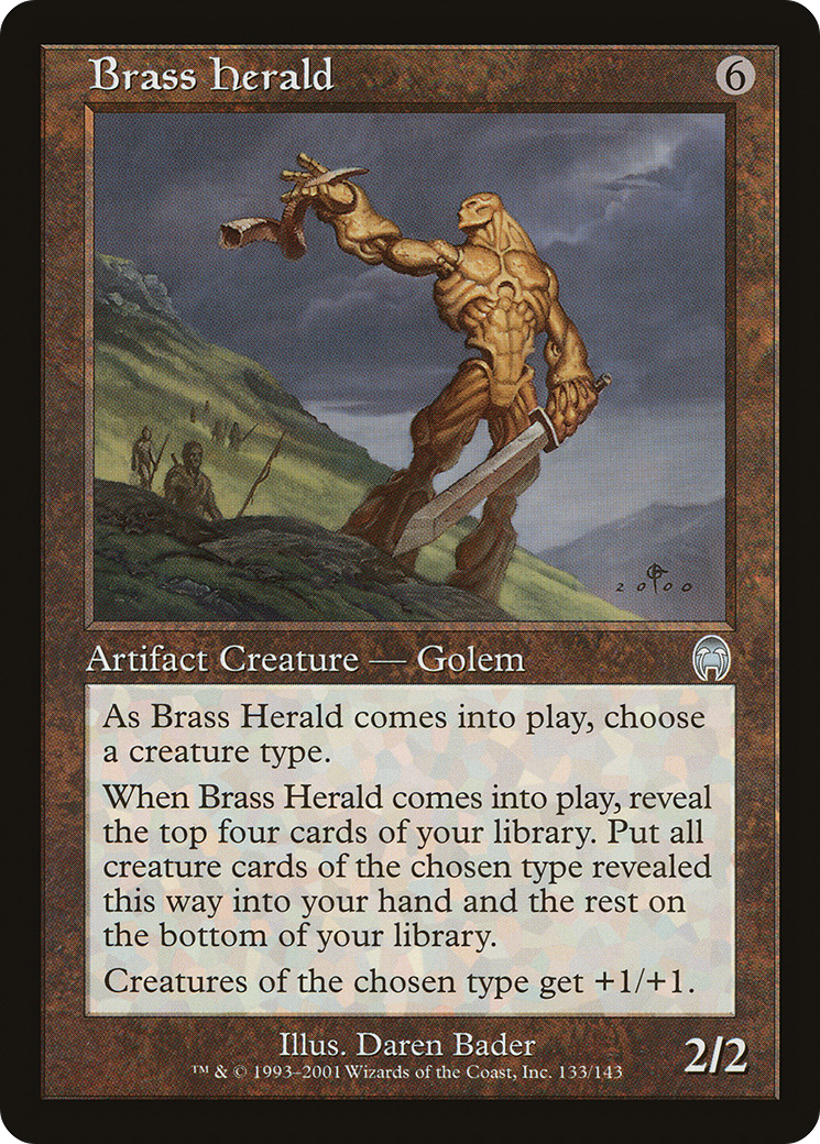 Brass Herald (APC-133)  Foil - Apocalypse