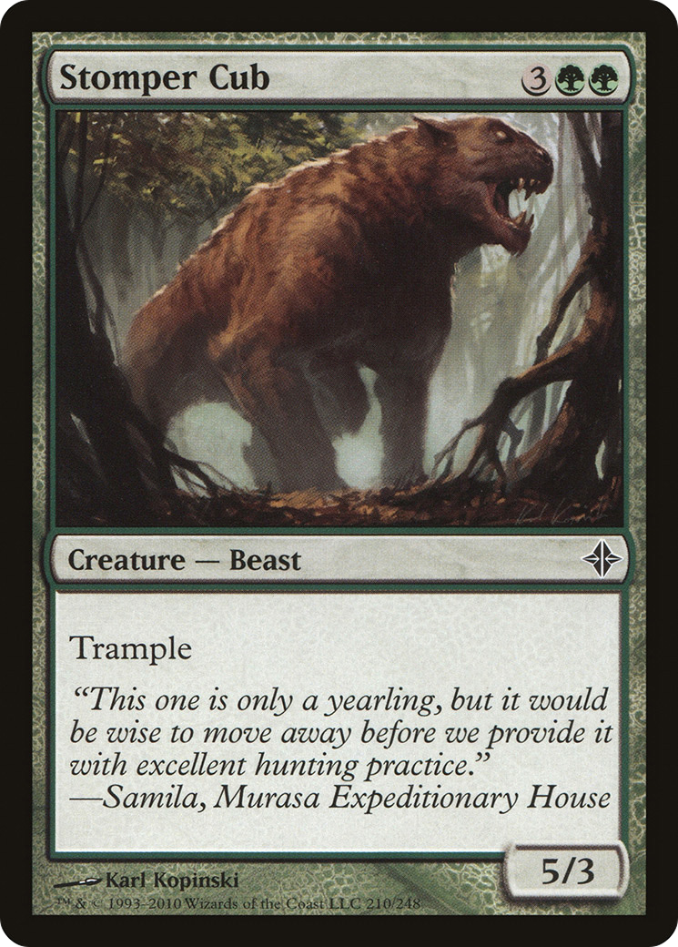 Stomper Cub (ROE-210)  Foil - Rise of the Eldrazi
